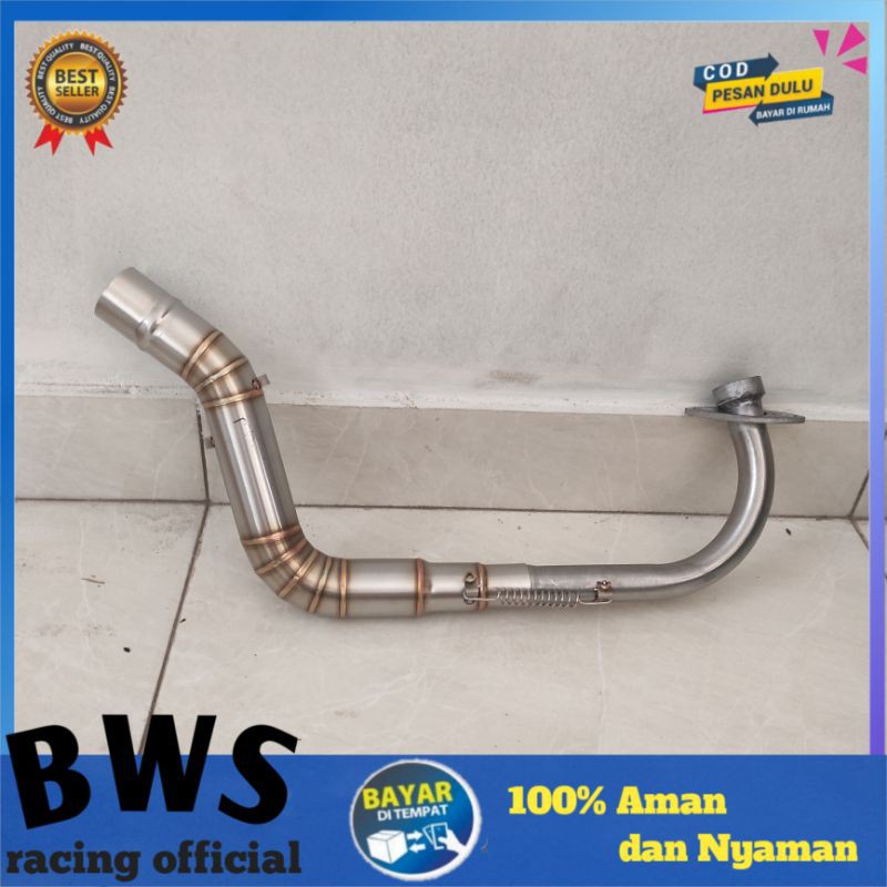 Pipa leher knalpot Mio sporty mio m3 mio J GT inlet 38mm