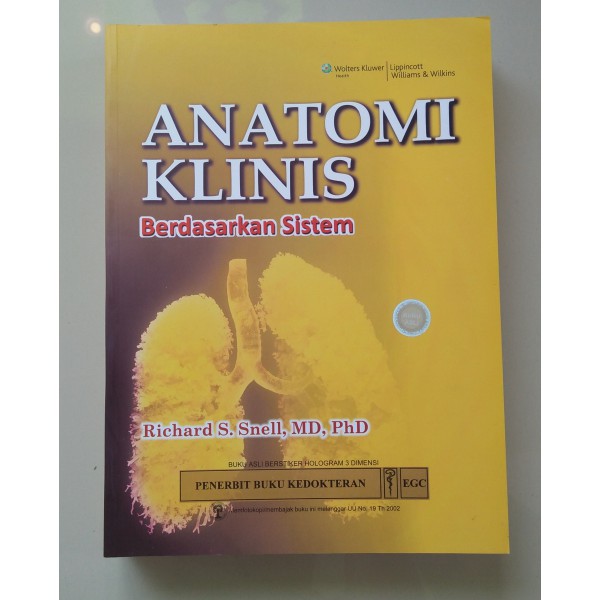 Buku Anatomi Klinis Berdasarkan Sistem