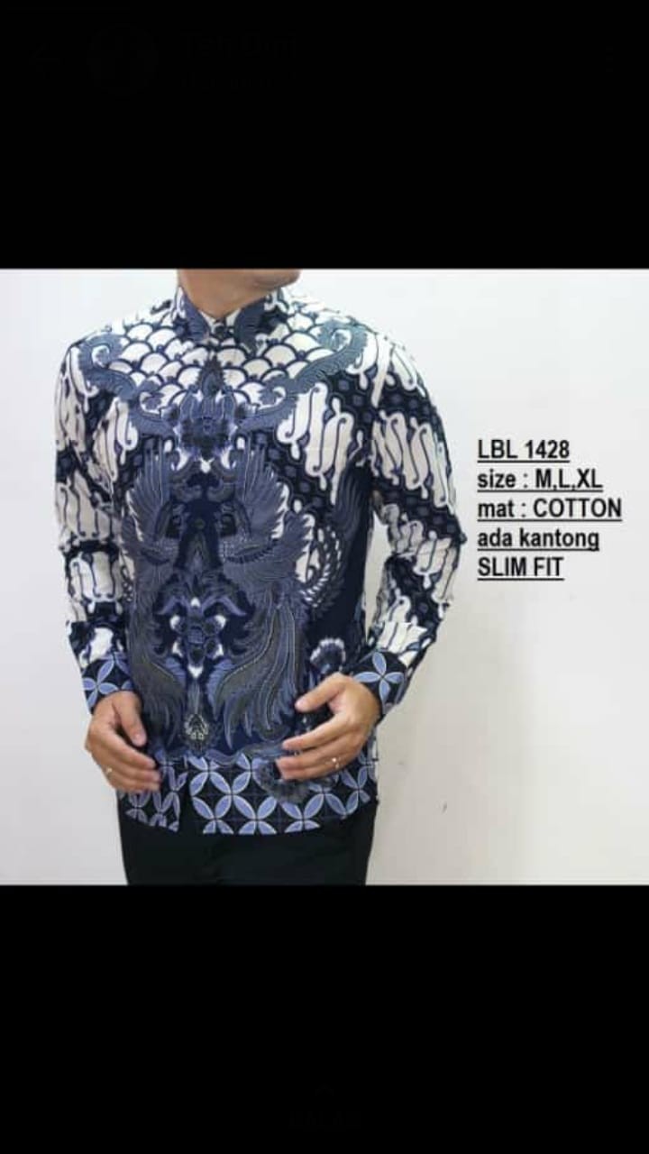 Kemeja Batik Pria Slimfit Best Seller Acs 188