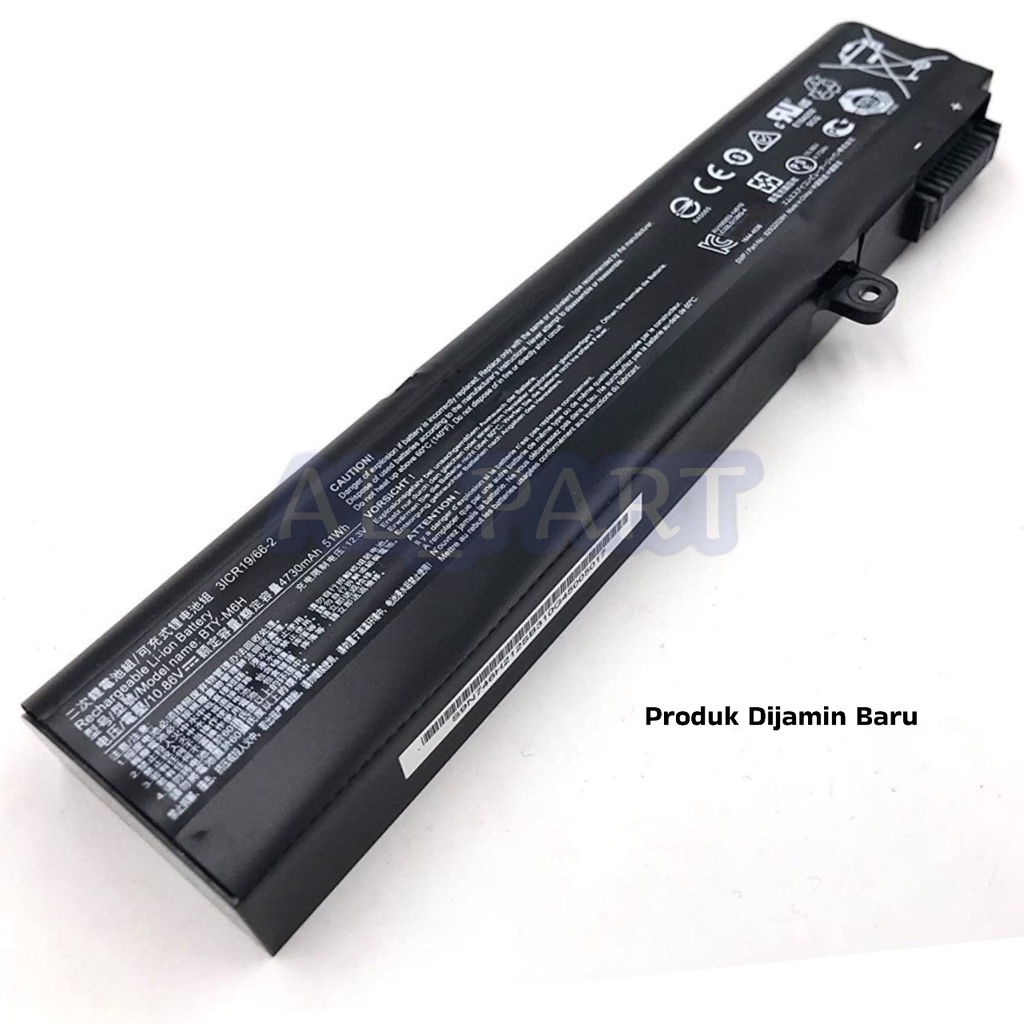 Battery MSI Alpha 15 A3DC MSI GE75 Raider MSI CR62 7ML MSI Alpha 15 A3DDK Laptop Gaming Battery