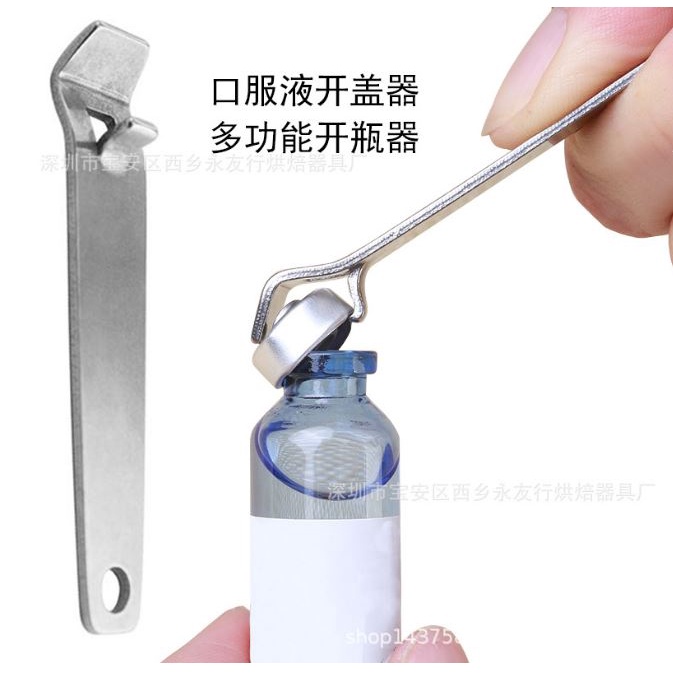 Alat pembuka tutup botol Stainless steel bottle opener