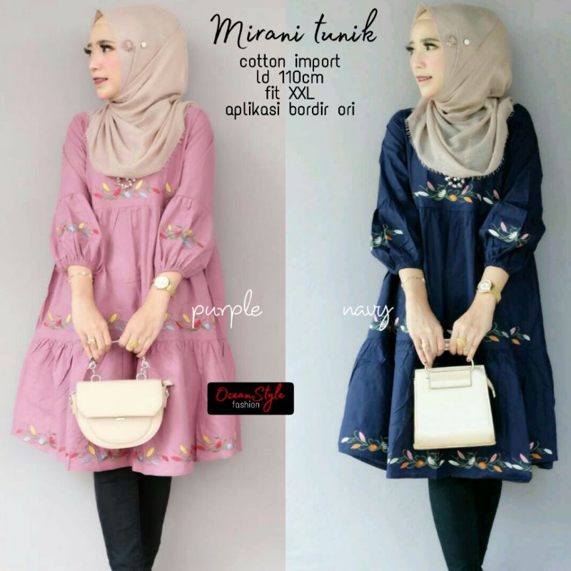 ATASAN WANITA//TUNIK DINDA BY MARSELA