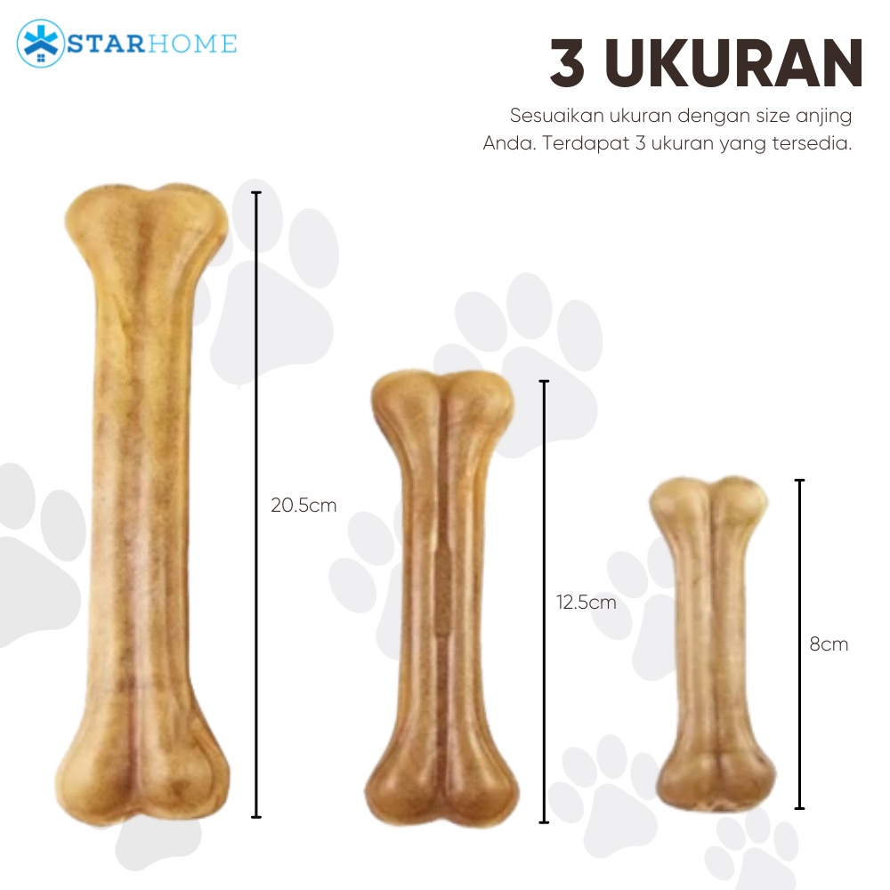 Cemilan Anjing Snack Tulang Pressed Bone Snack Anjing Tulang Press Tulang Gigitan Anjing