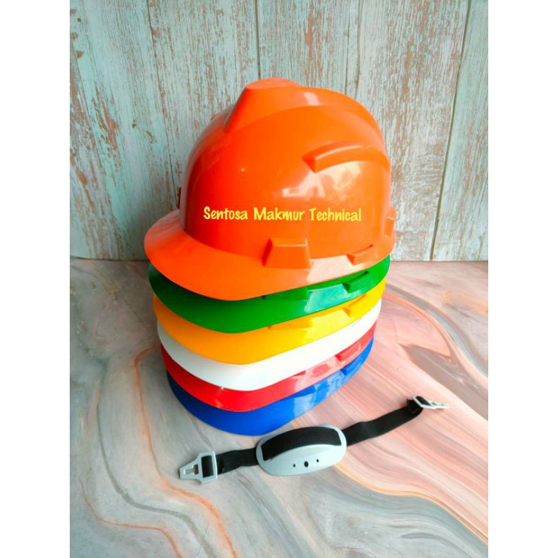 ENZO Helm Helmet Safety V Guard Proyek Putar Fastrack KUNING / PUTIH / ORANGE / MERAH / BIRU / HIJAU