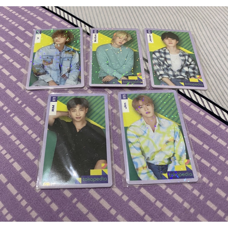 Photocard BTS Green Toko