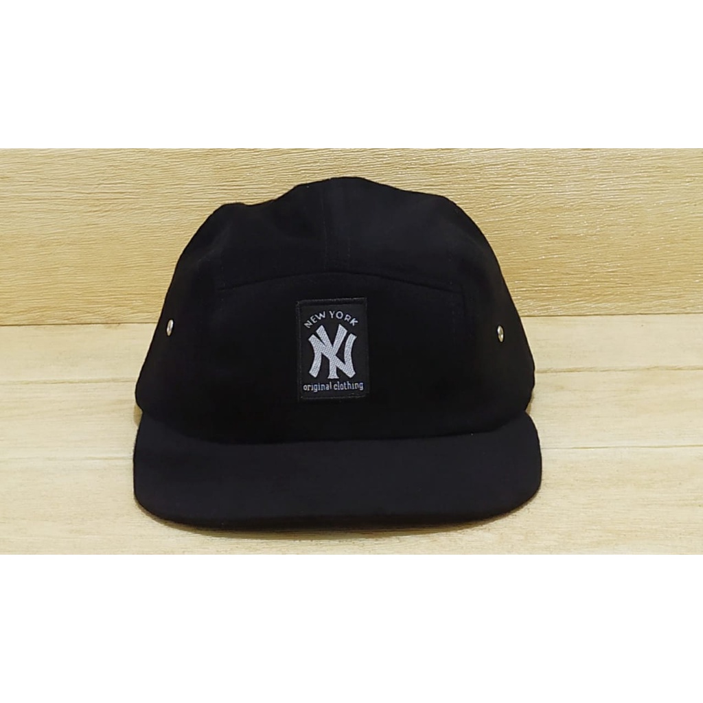 [COD]Topi Snapback Bordir NY Lima Panel/Topi Hip-Hop/Topi Distro Pria