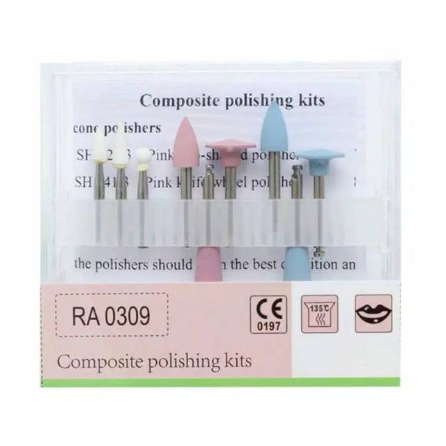 Jual Composite Polishing Kit Ready Stock Bur Poles Rubber Komposit