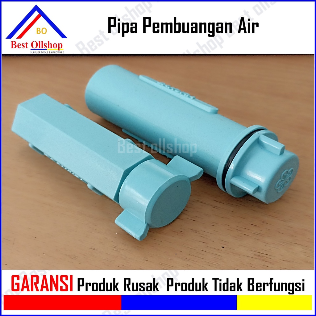 Afur Pipa Pembuangan Bak Mandi / Tutup Bak / Sok Bak / Sumbat Bak Mandi PVC 3/4&quot; / Sumpetan Bak Mandi 1&quot; Inch Murah