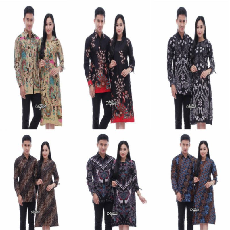 Batik Couple | Batik Couple Modern | Couple Batik | Batik Tunik Couple