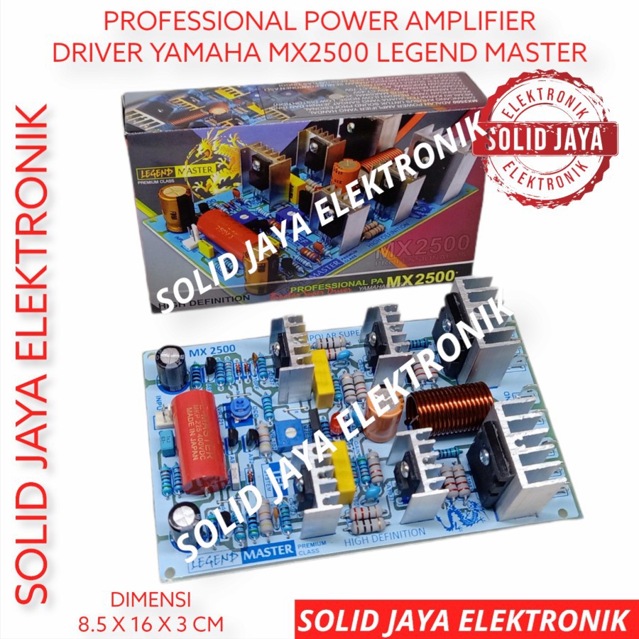 Jual KIT DRIVER POWER AMPIFIER MX2500 PA YAMAHA PROFESIONAL AMPLI SOUND