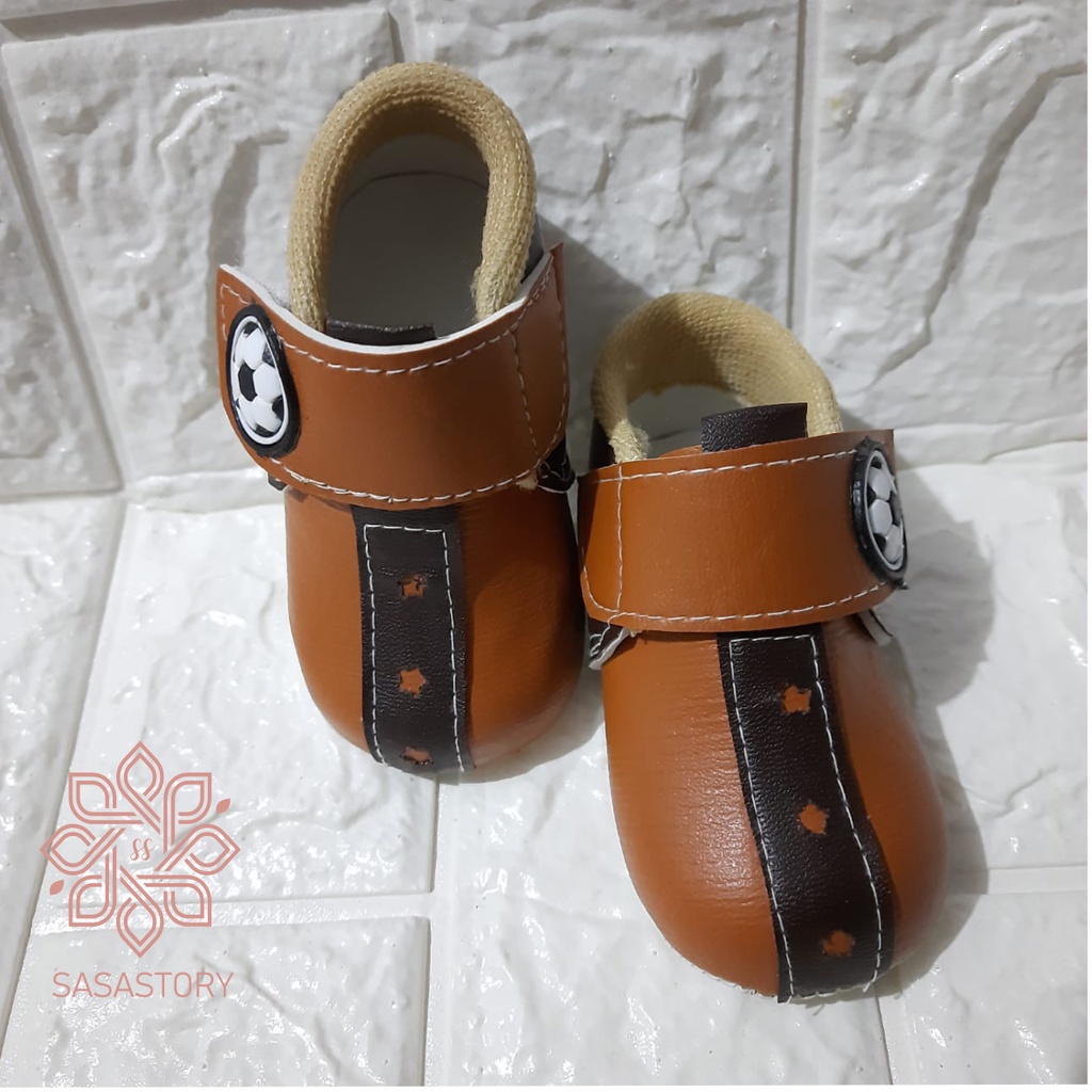 SEPATU PREWALKER BABY BAYI ANAK LAKI-LAKI 0-12 BULAN CP05