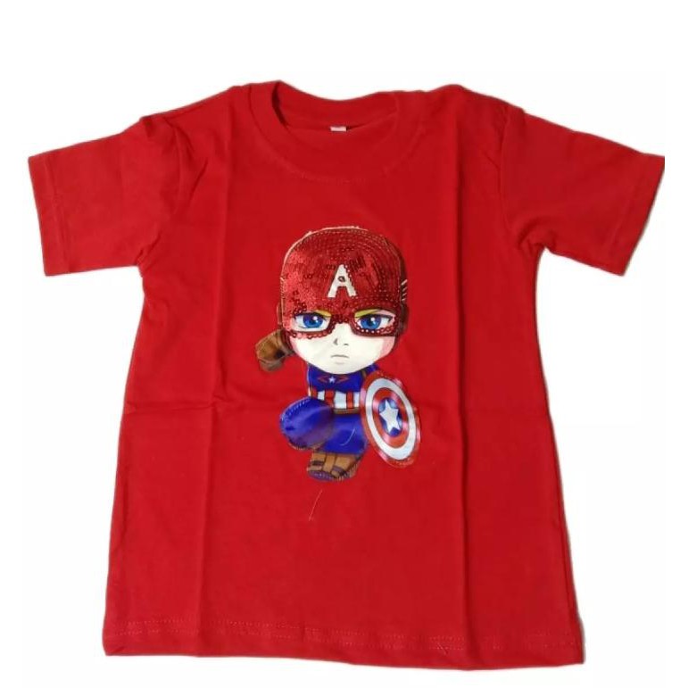 Kaos LED Kaos Rumahan Kaos Anak Laki-laki