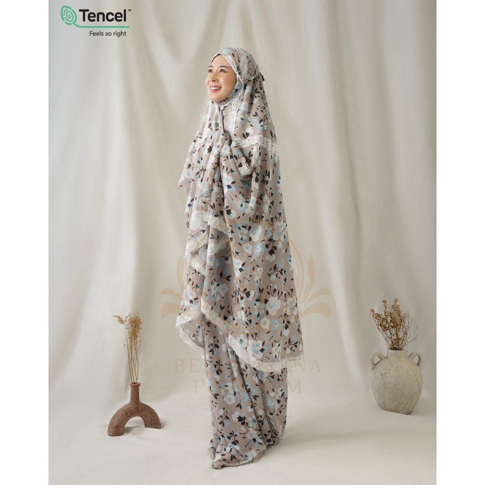 Mukena Blossom Abu - Mukena 2 in 1