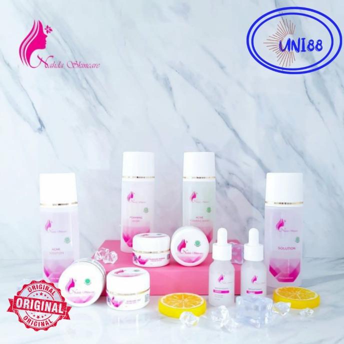 Pembersih Wajah Nahda Skincare Cream Muka Jerawat Acne Normal Original