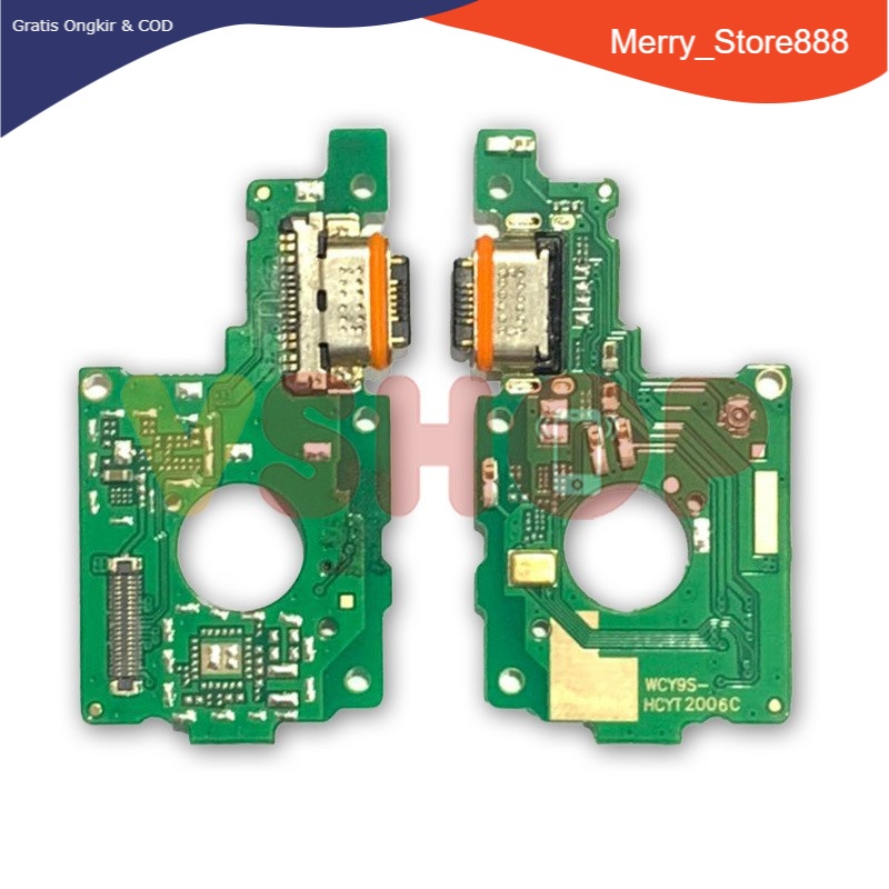 Fleksibel Fleksibel Flexibel Flexible Papan PCB Con Cas Con TC Konektor Charger VIVO S1 PRO - Y9S