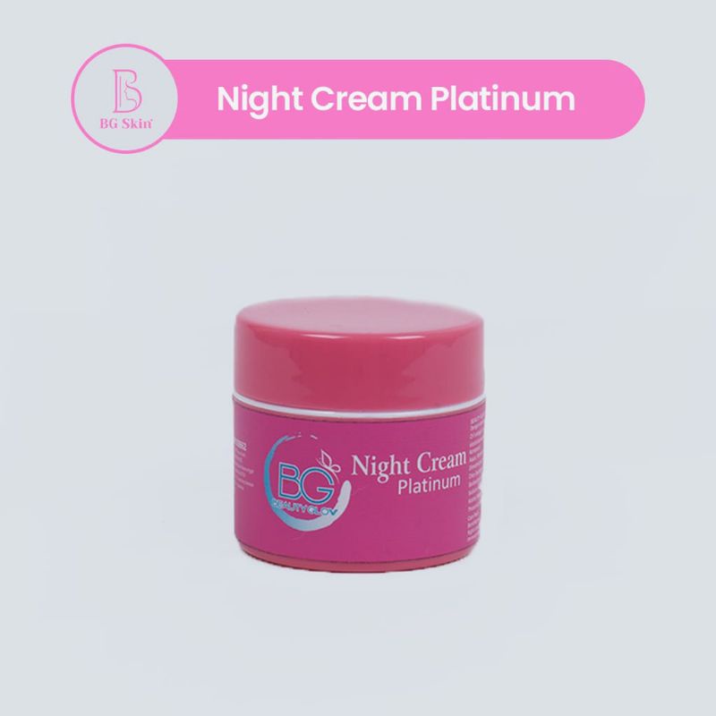 BEAUTY GLOW NIGHT CREAM PLATINUM