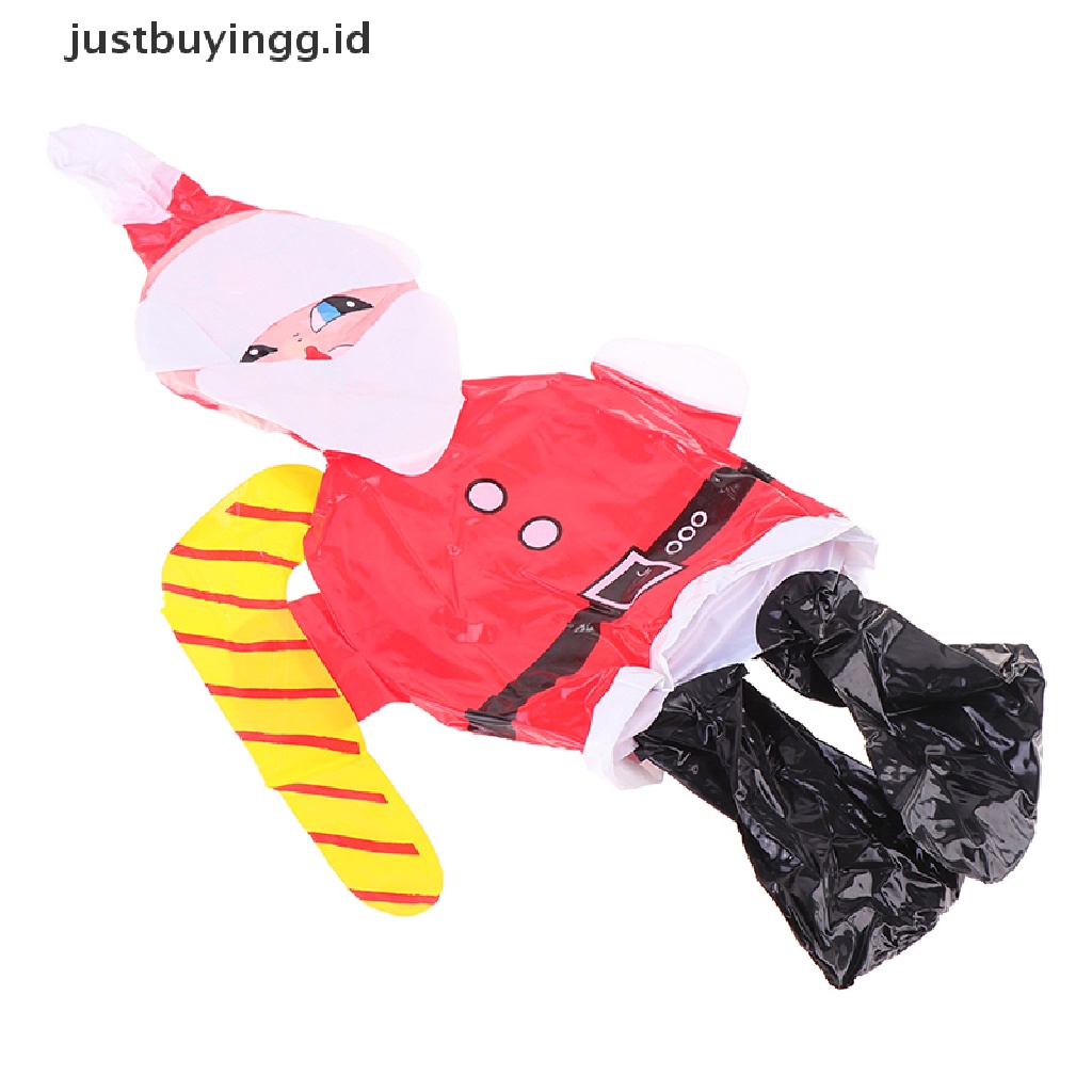 (Justbuyingg.Id) Balon Tiup Bentuk Santa Claus Untuk Dekorasi Natal