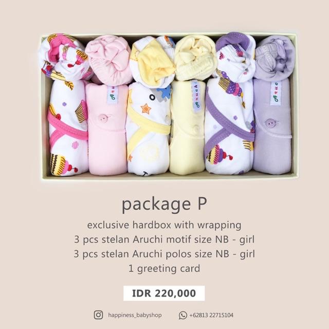 Hampers Bayi / Baby / Kado Lahiran / Kado Bayi / Paket Newborn happiness babyshop (0-12 bulan)-Hampers P