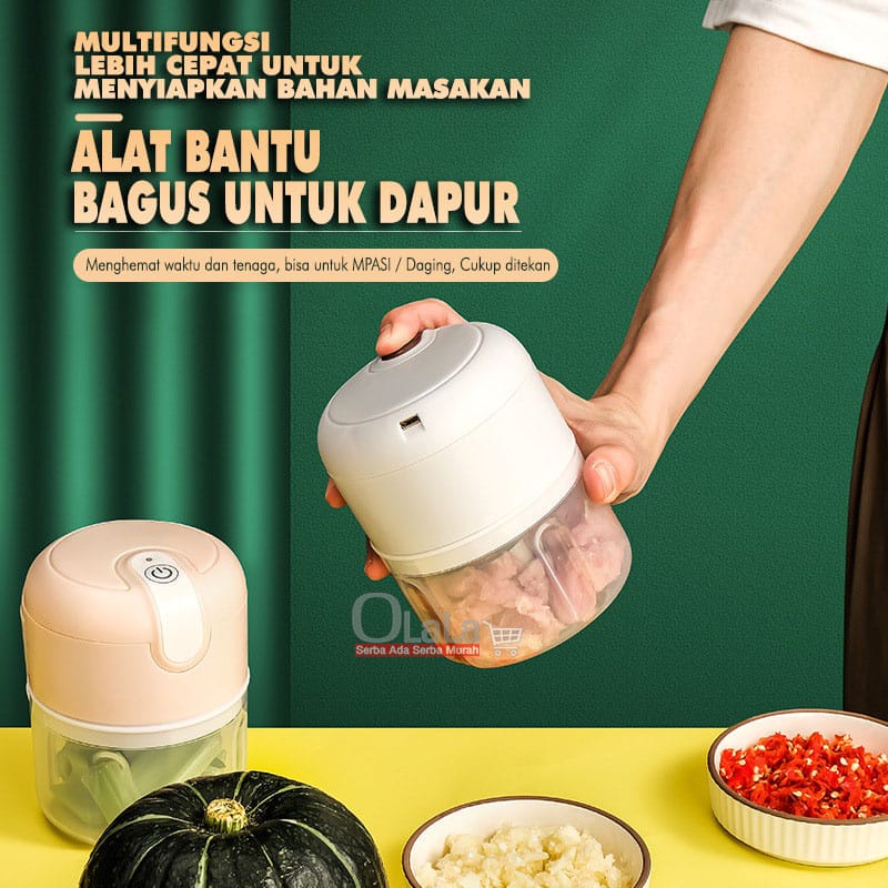 USB Mini Blender Makanan Bayi MPASI /Baby Food Processor / Blender USB