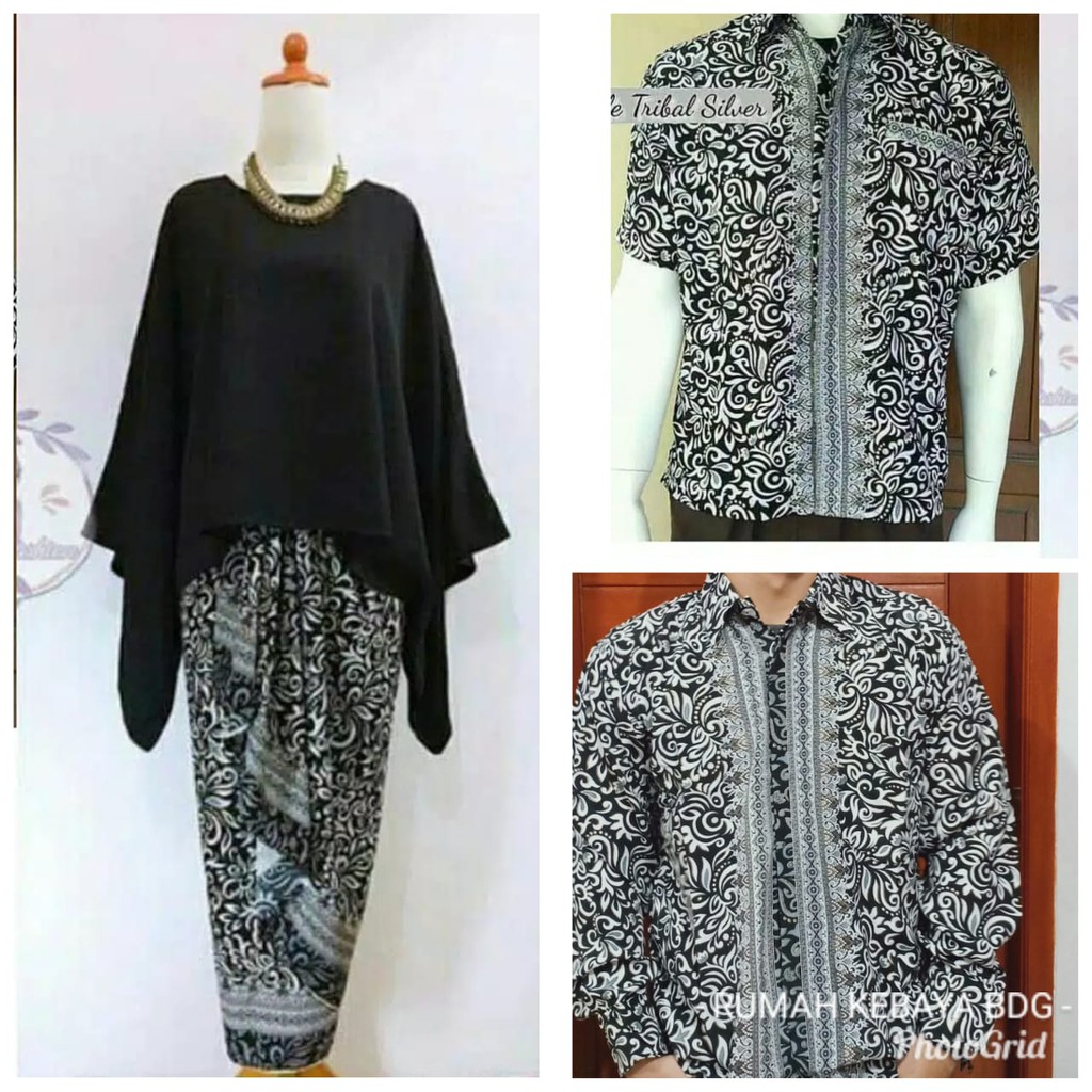 SET COUPLE  BATWING KATALI / BAJU KONDANGAN / KEBAYA MODERN / KEBAYA MURAH / BRUKAT COUPLE RUMAH KEBAYA BANDUNG RUMAH SONGKET BANDUNG