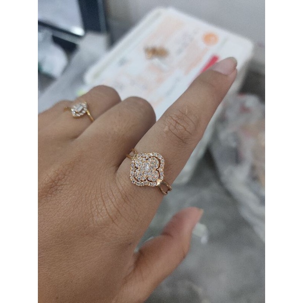 Cincin emas asli 375%