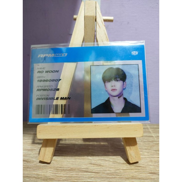 Rowoon SF9 ID card Photocard rpm