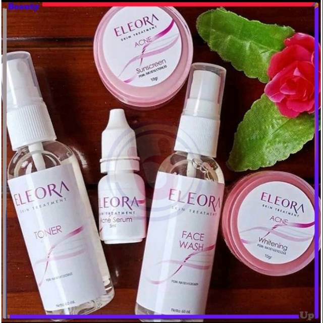 ELEORA DIAMOND ACNE-paket eleora diamond acne kemasan lama -krim pemutih wajah berjerawat