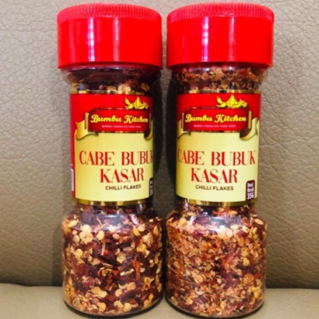 

cabe kasar bubuk 35gram chili flakes bumbu kitchen ( bumbu korea )