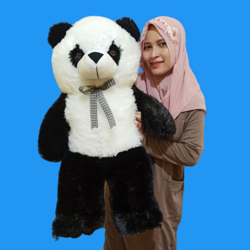 Boneka panda jumbo 90cm.