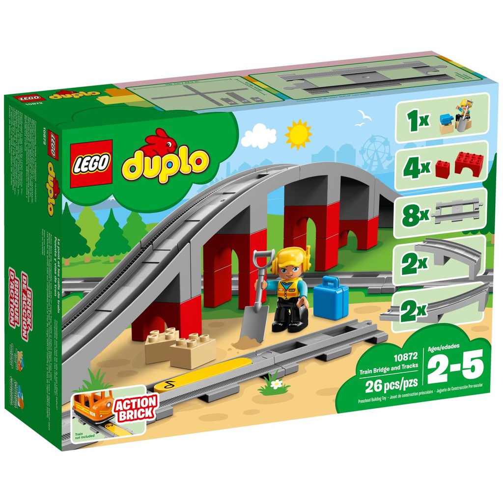 lego duplo train track