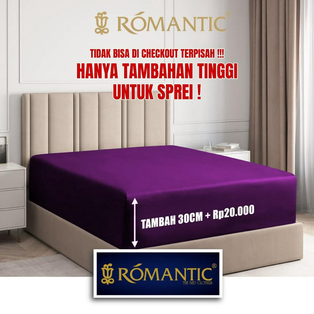 CUSTOM TINGGI SPREI 30 CM ROMANTIC