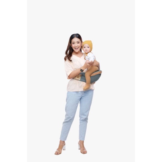 Snobby Gendongan Hipseat 6 Posisi Saku Bordir Twiza Series