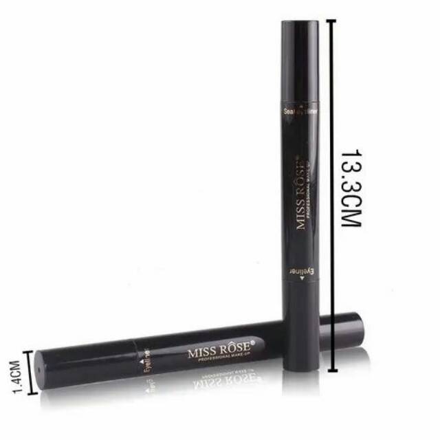 Miss rose 2 in 1 eyeliner end stamp