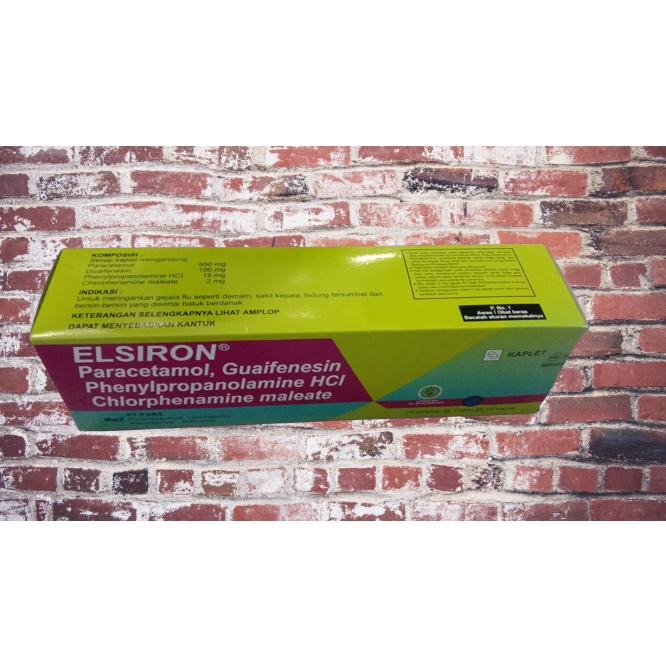 ELSIRON TABLET ISI 10 STRIP / BOX'S