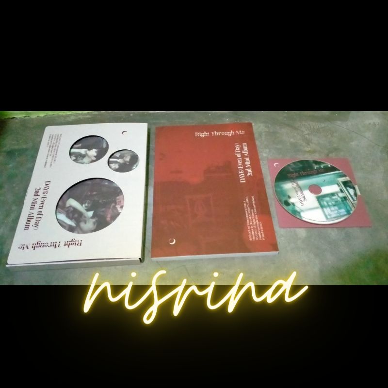 DAY6 EOD ALBUM ONLY RIGHT THROUGH ME