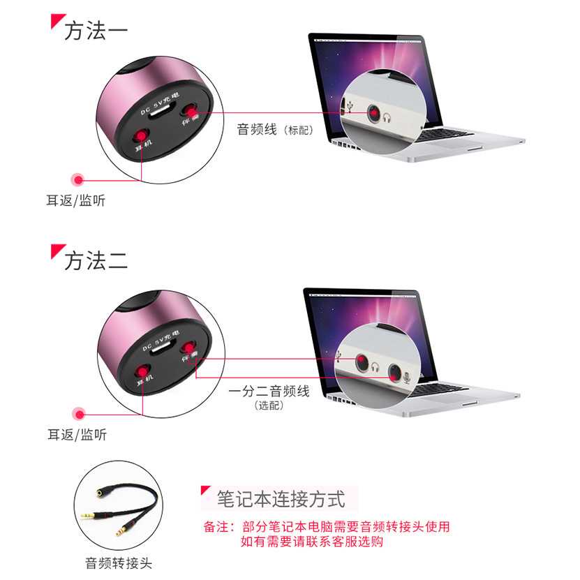 IDN TECH - Lewinner Microphone Condenser Live KTV Karaoke - BGN-C11