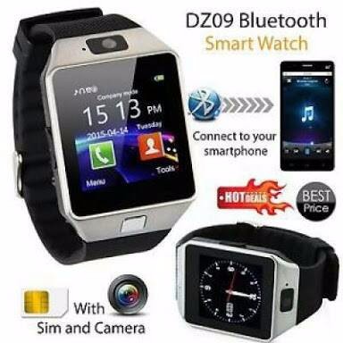 Smartwatch U9 / DZ09 Bluetooth support Sim card & Memory card