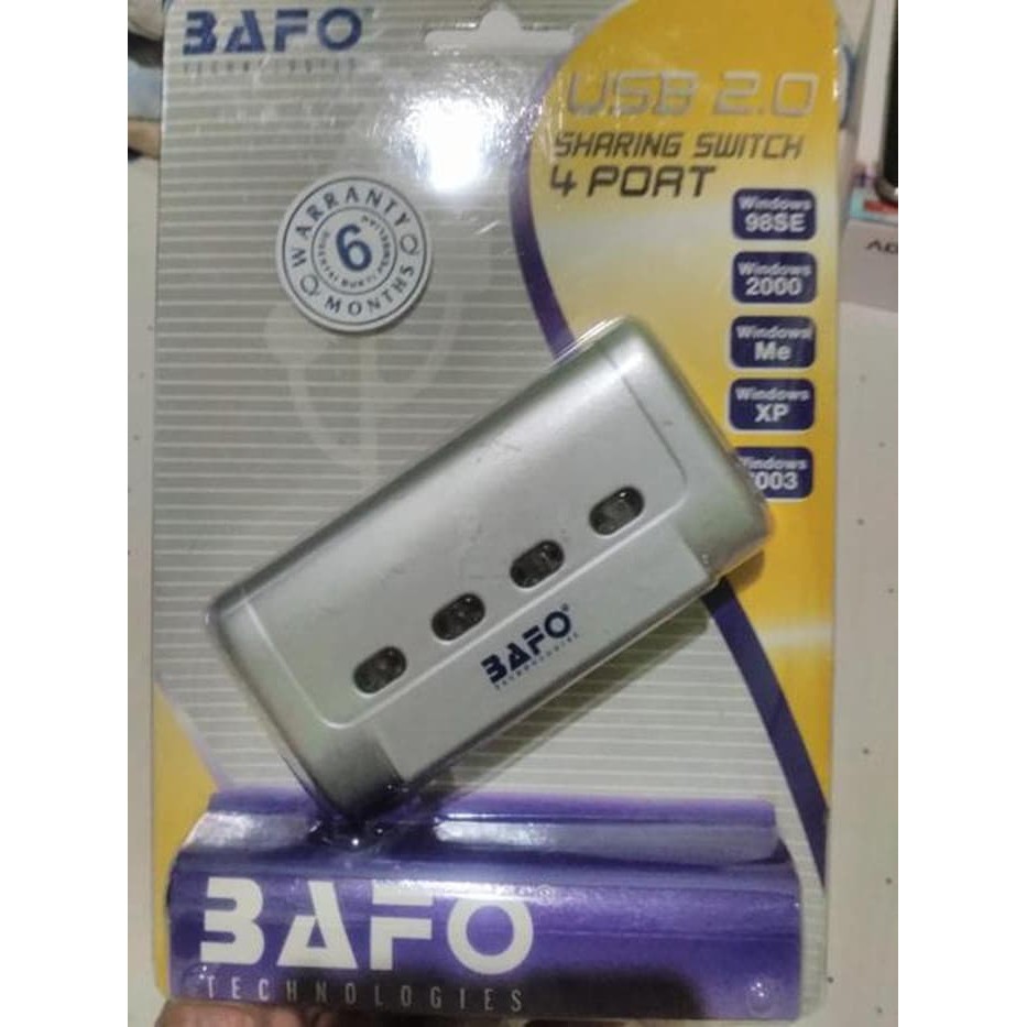 BAFO BF-2204 AUTO SWITCH PRINTER USB 2.0 1-4