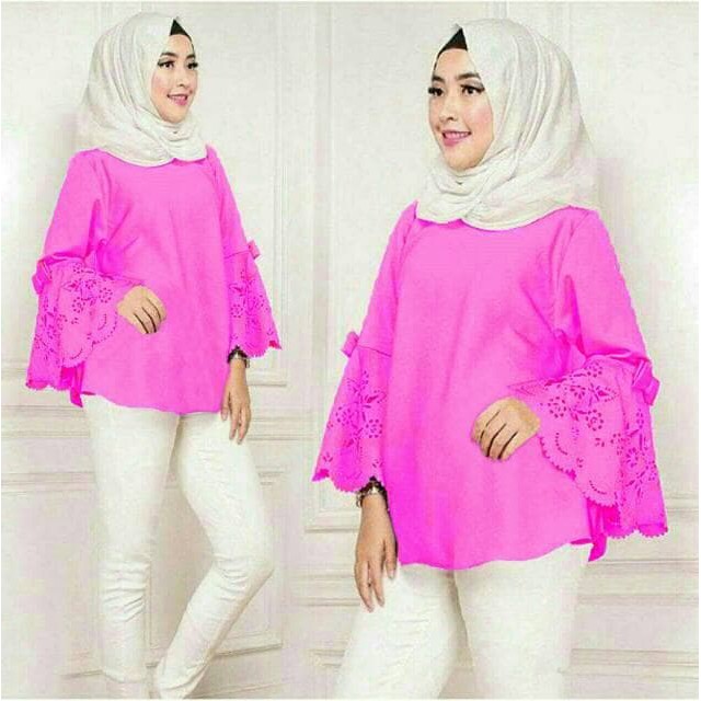 NISSA SABYAN  Baju Atasan / Blouse Wanita Muslim Aqila