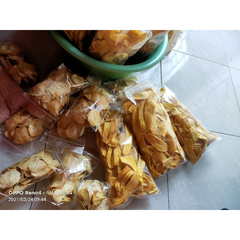 

kripik talas dan pisang