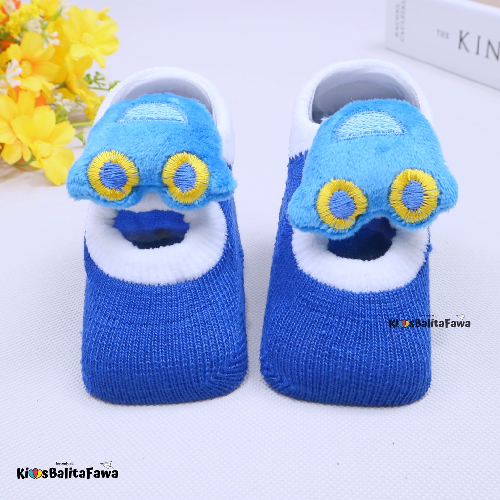 Prewalker Socks 3D Bayi Boneka Karakter / Import Kaos Kaki Polos Anak Laki Perempuan Anti Slip Murah