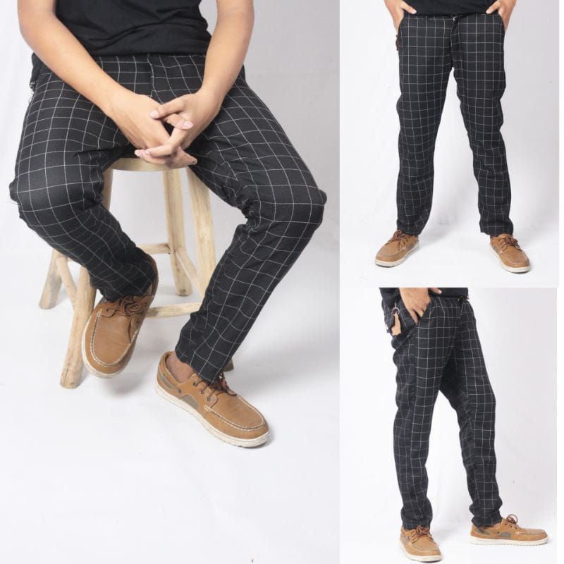 CELANA CHINO TARTAN PRIA TARTAN PANTS CELANA TARTAN PRIA CELANA