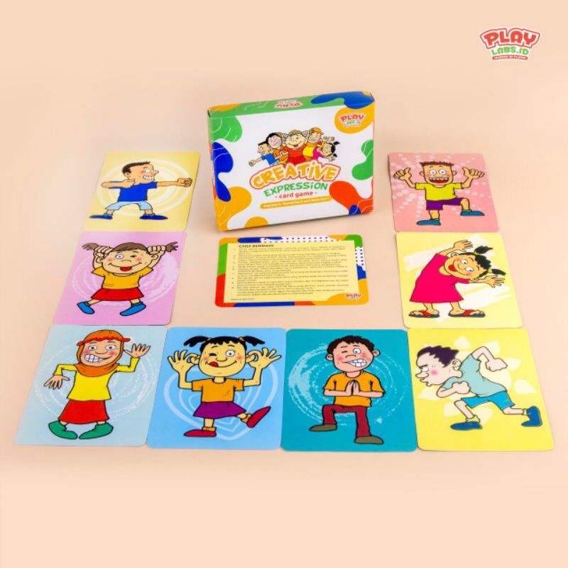 Playlab Expression / Busy Kids Mainan Edukasi / Wipe Clean / Flash Cards / Mighty Speed Playlabs