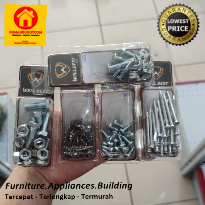 SEKRUP - PAKU BETON - MUR BESI - WELLBEST