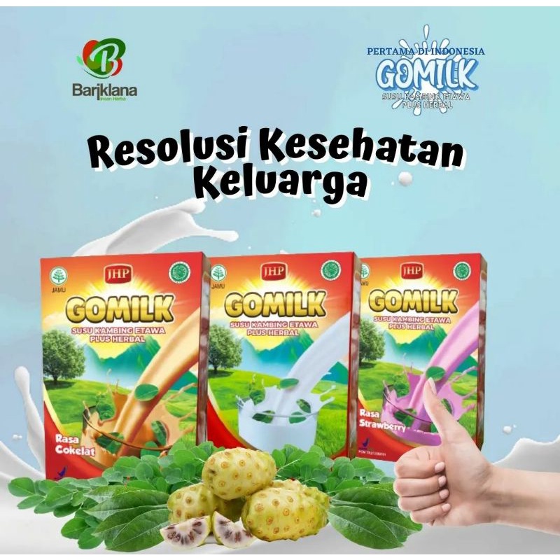 

GOMILK SUSU KAMBING ETAWA PLUS HERBAL