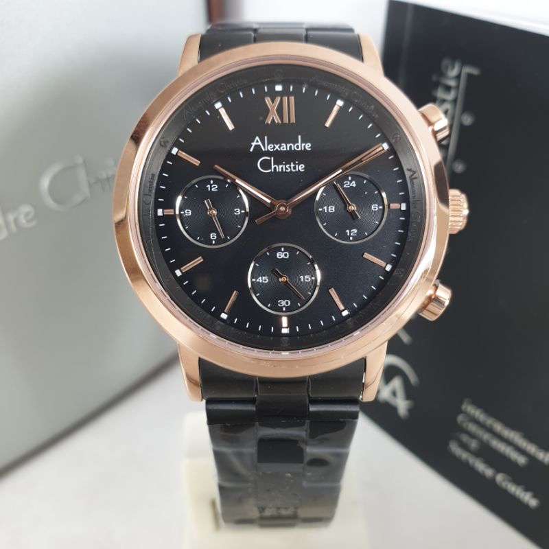 jam tangan wanita alexandre christie 2901 original 1thn