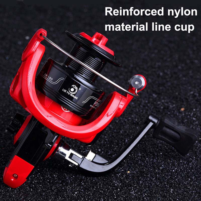 LIEYUWANG FD4000 Reel Pancing 12+1 Ball Bearing 4.7:1 - Red