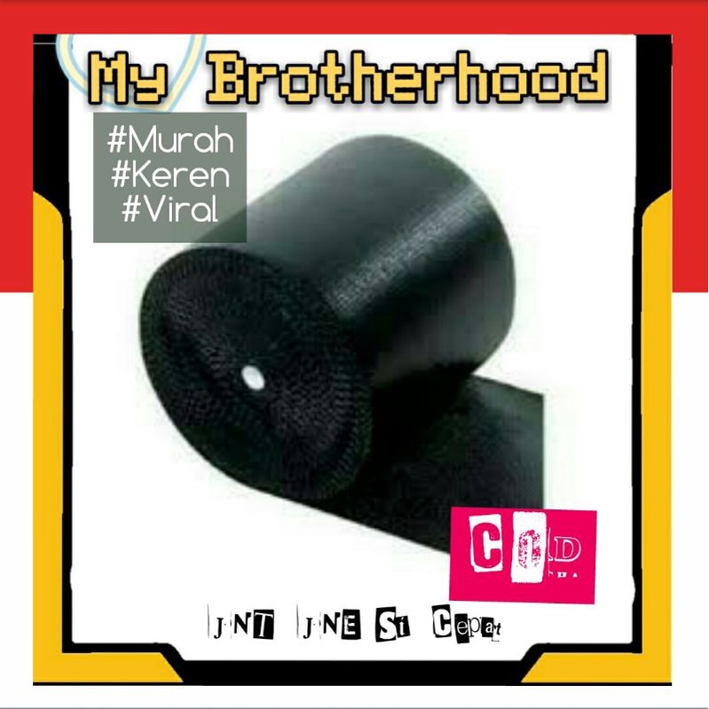 

Bubble wrap packing tambahan supaya lebih tebal dan aman