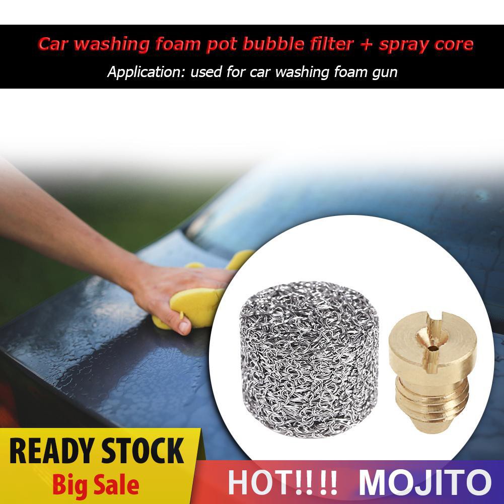 Tablet / Filter Mesh + Nozzle Tip Untuk Pot Busa Salju Tekanan Tinggi