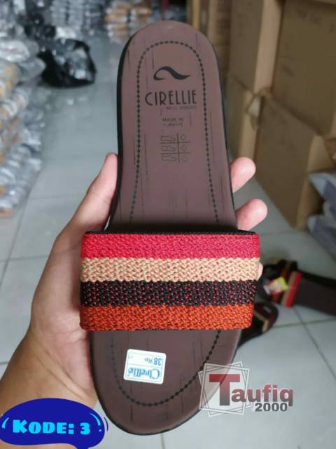 Sandal Wanita Slop Cirellie Turki ORIGINAL